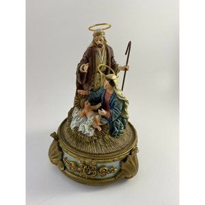 Teleflora Nativity Music Box Oh Little Betlehem (Working)